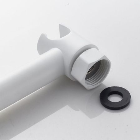 Гигиенический душ со смесителем Shevanik S107C, белый, артикул S107C