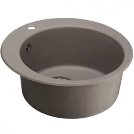 Мойка кухонная АКВАТОН ИВЕРИЯ 1A711032IV250 48*48 серый, шт, артикул 1A711032IV250