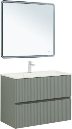 Тумба под раковину Aquanet Джейн 90 мисти грин, артикул 00313319