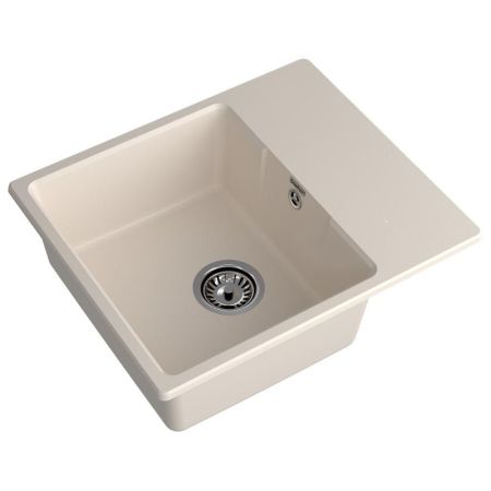 Кухонная мойка GranFest URBAN 658L, белый, артикул 658L белый