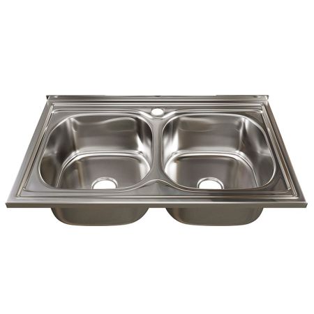 Мойка из нержавеющей стали MIXLINE ML 50x80 (530528), артикул 530528