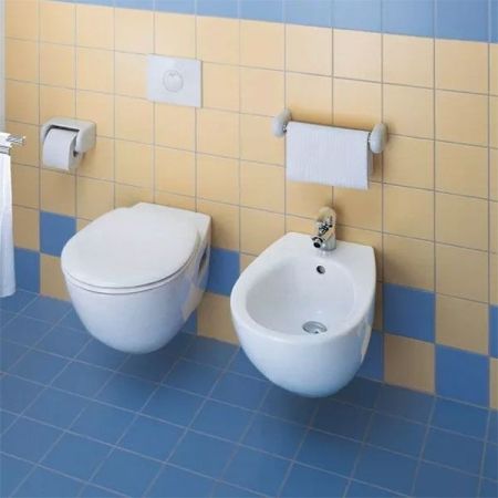 Биде Duravit Duraplus 2532100000 подвесное Белое, артикул 2532100000