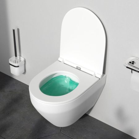 C701700MWSC Spirit V2.0 подвесной унитаз FlashClean с сиденьем микролифт, бел мат, артикул C701700MWSC