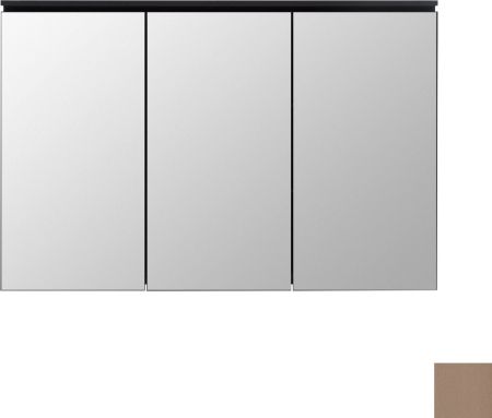 Зеркальный шкаф De Aqua Алюминиум 120 медь, артикул 261769