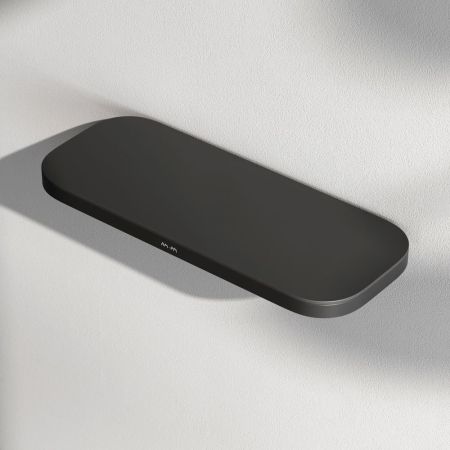 A8F37622 Func Полка для душа прямая, черный, артикул A8F37622