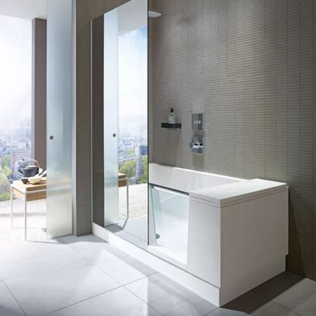Duravit Shower + Bath  Комплект слива-перелива квадратно-овальный
