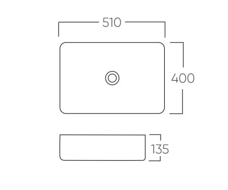 Раковина чаша Bronze de Luxe Lacio 1073M, белый, артикул 1073M
