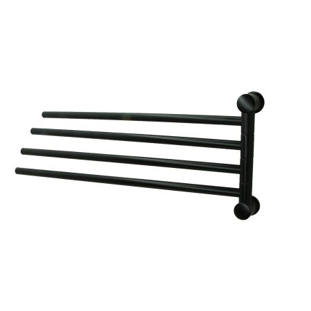 K-1034BLACK Держатель полотенец четверной, артикул K-1034B