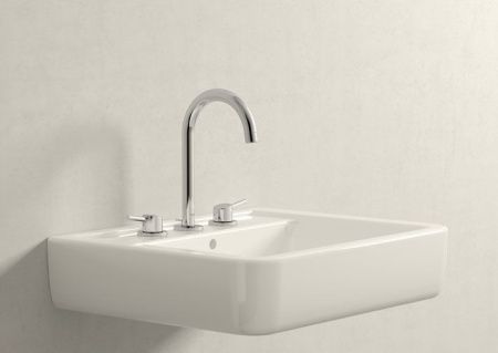 Смеситель для раковины GROHE Concetto на 3 отверстия с донным клапаном, хром (20216001) Смеситель для раковины GROHE Concetto на 3 отверстия с донным клапаном, хром (20216001)