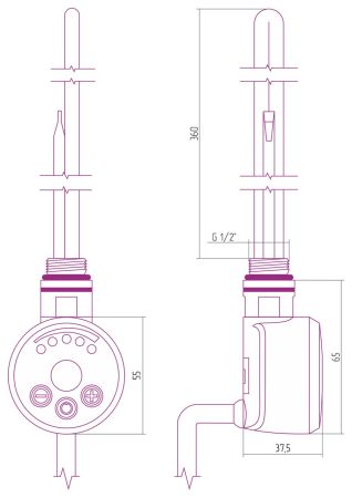 Электронагреватель MEG 1.0 300W ( ЗОЛОТО), артикул 03-1517-0001