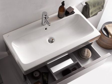 Тумба под раковину Geberit (Keramag) iCon 840390000 Альпийский глянец, артикул 840390000