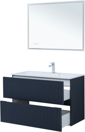 Тумба под раковину Aquanet Джейн 100 маренго, артикул 00313304