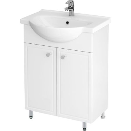 Тумба под раковину Cersanit Sido 60 Белая F-SU-SIDO-NATI60, артикул F-SU-SIDO-NATI60