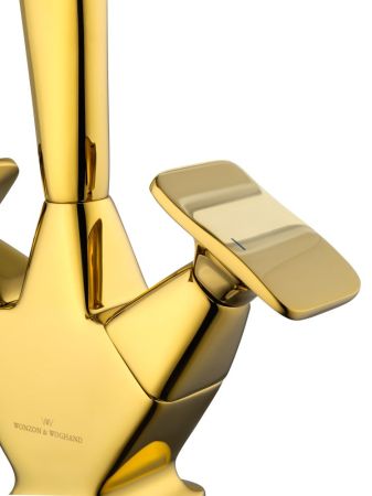 Смеситель для раковины высокий WONZON & WOGHAND SHAKESPEARE, Темное золото (WW-651103-DG)