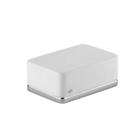 Gessi iSpa Мыльница настольная, цвет: хром/белый, артикул 41625#031