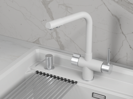 Смеситель для кухни GRANULA (5008, АРКТИК), артикул 5008, АРКТИК