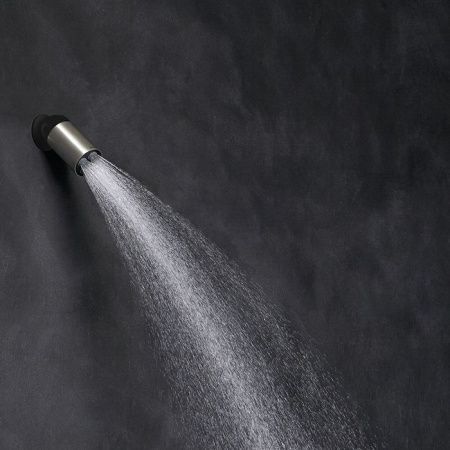 ANTONIO LUPI AZIMUT Верхний душ Ø80 мм., настенный или потолочный, поворотный, матовая нержавеющая сталь