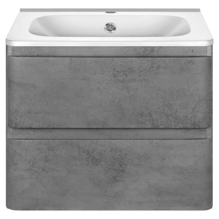 Тумба под раковину Vincea Vico VMC-2V600BT подвесная Beton, артикул VMC-2V600BT