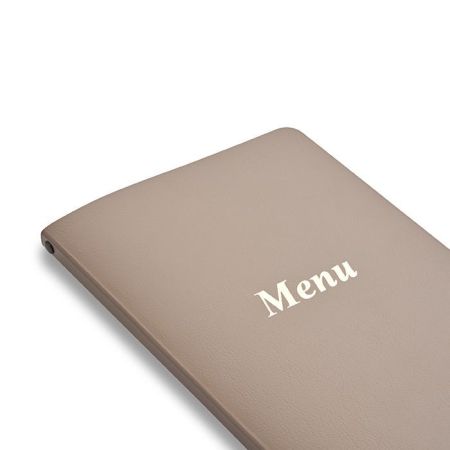 ADJ Меню для ресторана, 17x25 см., цвет: капучино/шоколад, артикул 1627.04/06
