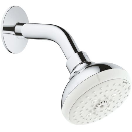 Комплект верхнего душа GROHE Tempesta New IV с кронштейном, 9,5 л/мин, хром (27870001)