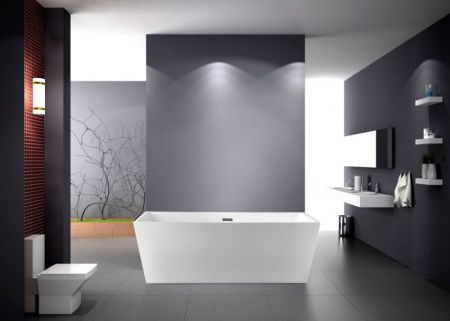 Акриловая ванна Swedbe Vita 170x80 8826 без гидромассажа, артикул 8826