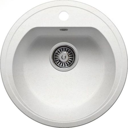 Кухонная мойка Polygran F-05 №26 45 Белая, артикул F-05 №26 (Белый)