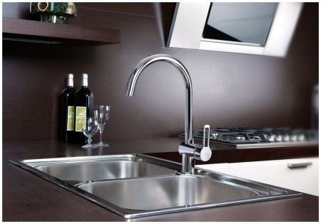 Смеситель для кухни Paffoni Ringo RIN180CR, артикул RIN180CR