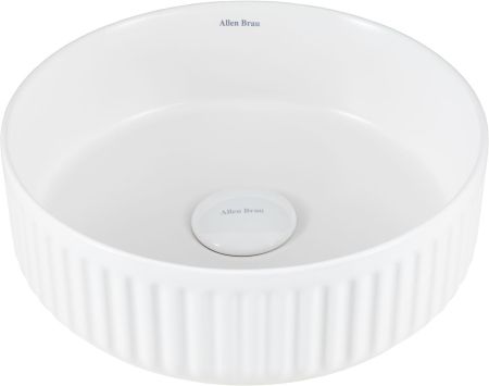 Раковина накладная Allen Brau Fantasy Line 36 4.11032.21 белый матовый, артикул 4.11032.21