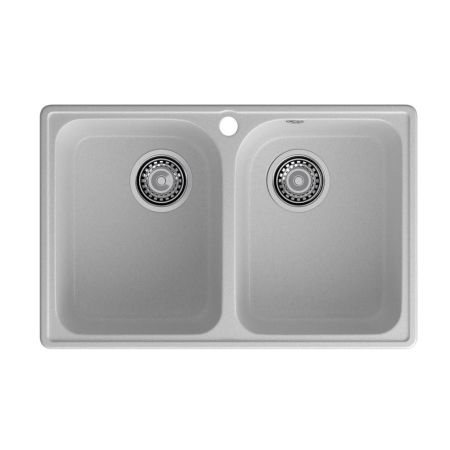 Кухонная мойка GranFest QUARZ 15, серый, артикул 15 серый
