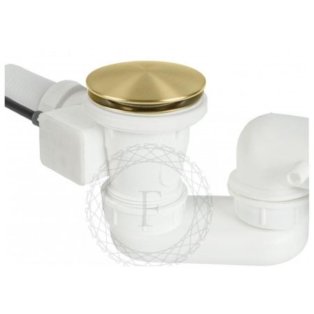 Слив-перелив (полуавтомат, 80 см.) FILARETE FL80MG, матовое золото, артикул FL80MG