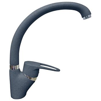 Смеситель для кухни GranFest 1024, графит