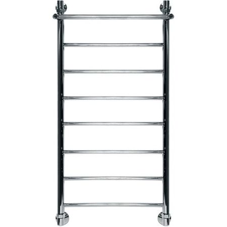 Водяной полотенцесушитель Ника Classic ЛП/ВП 120x50 с полкой Хром