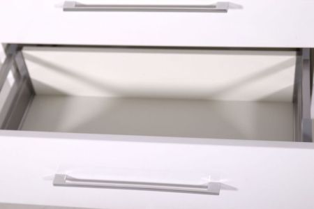 Тумба под раковину ASB-Woodline Санди 80 10881 подвесная Белая Дуб, артикул 10881