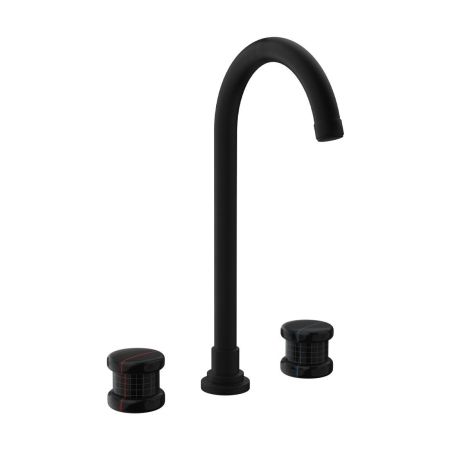 Nicolazzi Festival  Смеситель для раковины на 3 отв., цвет: NEM +ручки FESP003+FESP004, артикул S3714DNEM+FESP003+FESP004