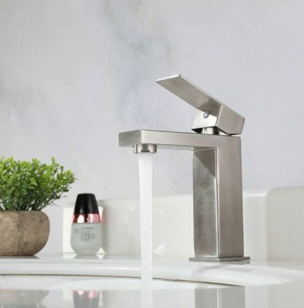 Смеситель для раковины FASHUN A51102, сатин