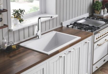 Смеситель для кухни Rose R1313, хром, артикул R1313