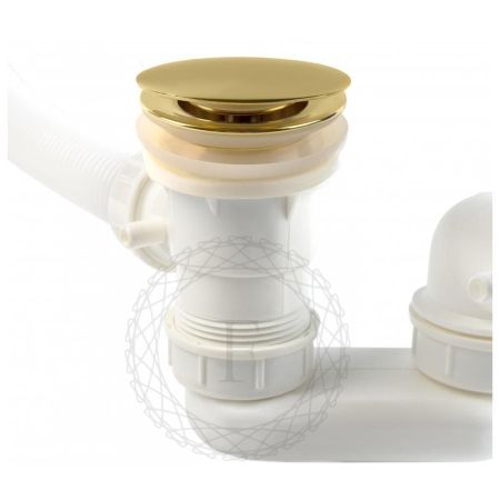 Слив-перелив (автомат, 90 см.) FILARETE FL90GO, золото