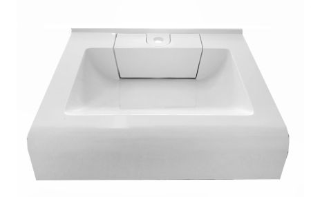 Раковина над стиральной машиной Корини 60х51 с кронштейнами