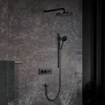 Комплект встроемого смесителя Black&White U7646GM