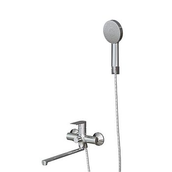 Смеситель для ванны Knotlor KN-33, хром