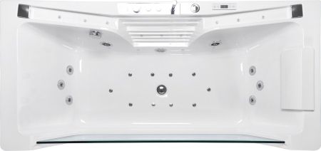 Ванна C-477-18 акриловая гидромассажная Cerutti SPA (1800x850x580), артикул C-477-18
