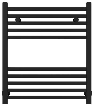 Полотенцесушитель водяной МОДУС 600х500 (Матовый Чёрный)