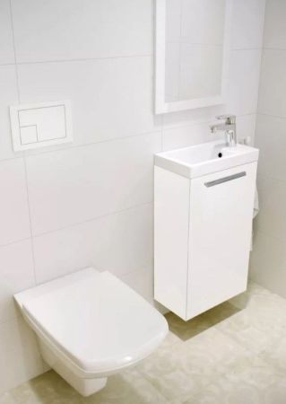 Тумба под раковину Cersanit Melar Como 40 подвесная Белая B-SU-MEL-CM40