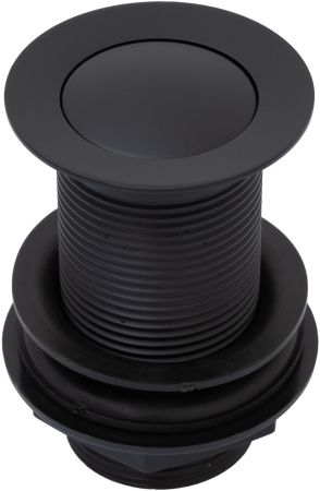 Смеситель для раковины Allen Brau Eclipse 5.E1002-31 (с донным клапаном) черный матовый, артикул 5.E1002-31