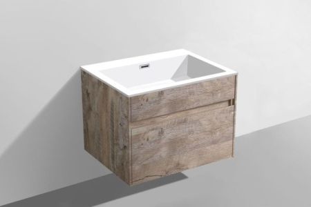 Тумба под раковину Vincea Chiara VMC-1C600NW подвесная N.Wood, артикул VMC-1C600NW