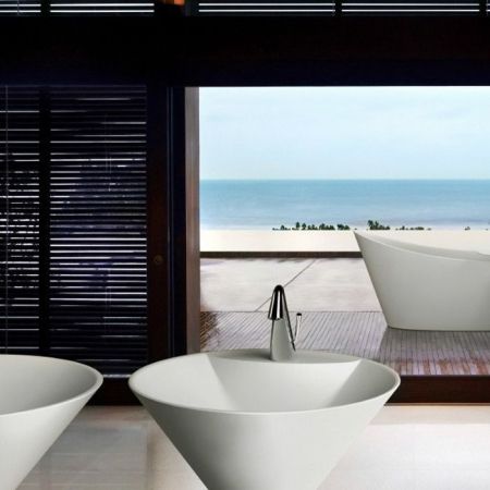 Gessi Cono Смеситель для раковины без донного клапана, с соединительными шлангами, цвет: хром, артикул 45001#031