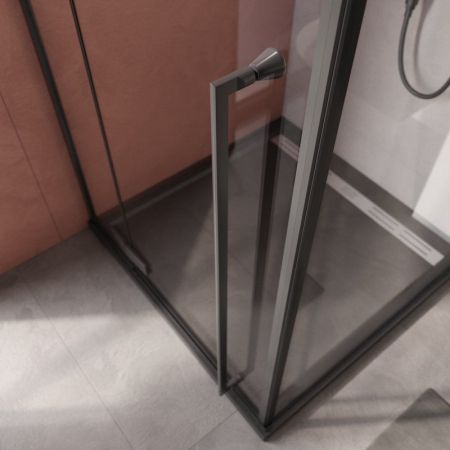 LINER-A-1-90-C-GM-R Душевой уголок, артикул LINER-A-1-90-C-GM-R