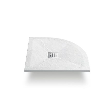 Поддон для душа из искусственного камня  VST-4SQ8080W, 800*800*25, белый матовый, артикул VST-4SQ8080W