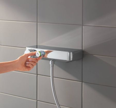 Термостатический смеситель для душа GROHE GRT SmartControl, настенный монтаж (34719000) Термостатический смеситель для душа GROHE GRT SmartControl, настенный монтаж (34719000)