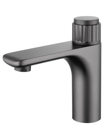 Смеситель для раковины WONZON & WOGHAND CLICK, Темный графит (WW-A40412-BGG), артикул WW-A40412-BGG